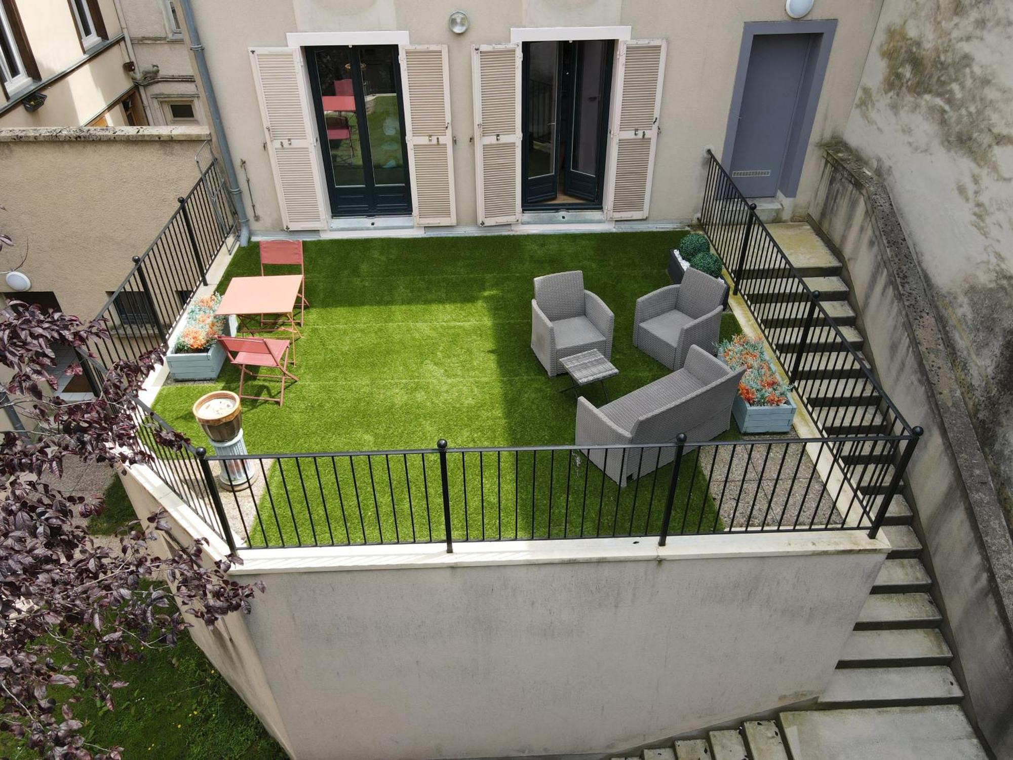 特鲁瓦Les Terrasses Du Bouchon公寓 外观 照片